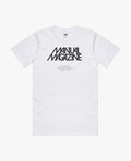 Manual, Aotearoa Avant Garde Logo, Classic T-shirt | White