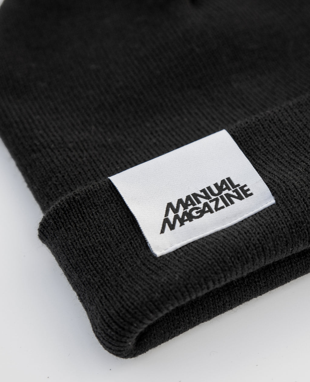 Manual, Avant Garde, Folding Beanie | Black