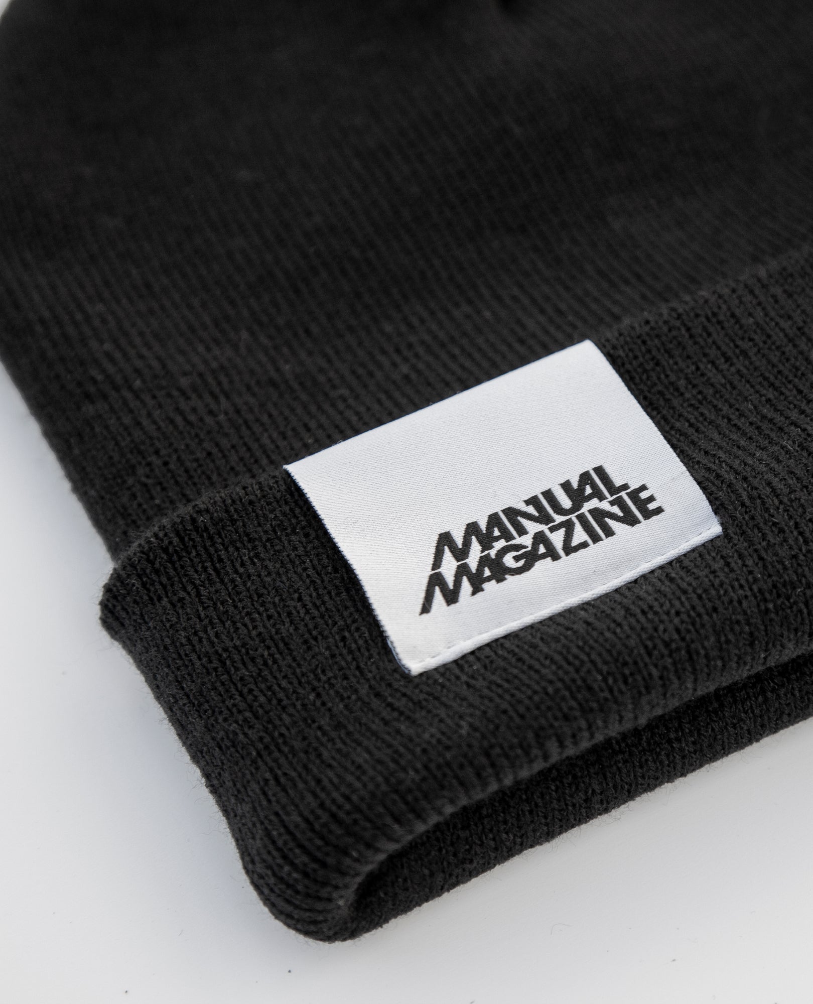 Manual, Avant Garde, Folding Beanie | Black