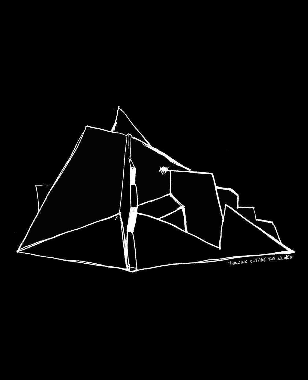 Manual, Thinking Outside The Square, Classic T-shirt | Black