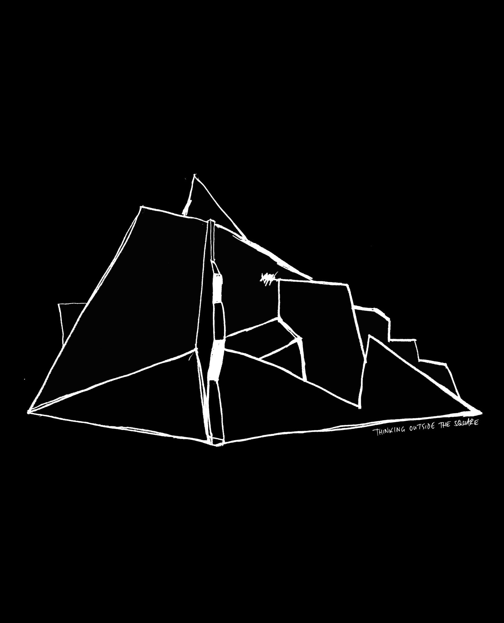 Manual, Thinking Outside The Square, Classic T-shirt | Black