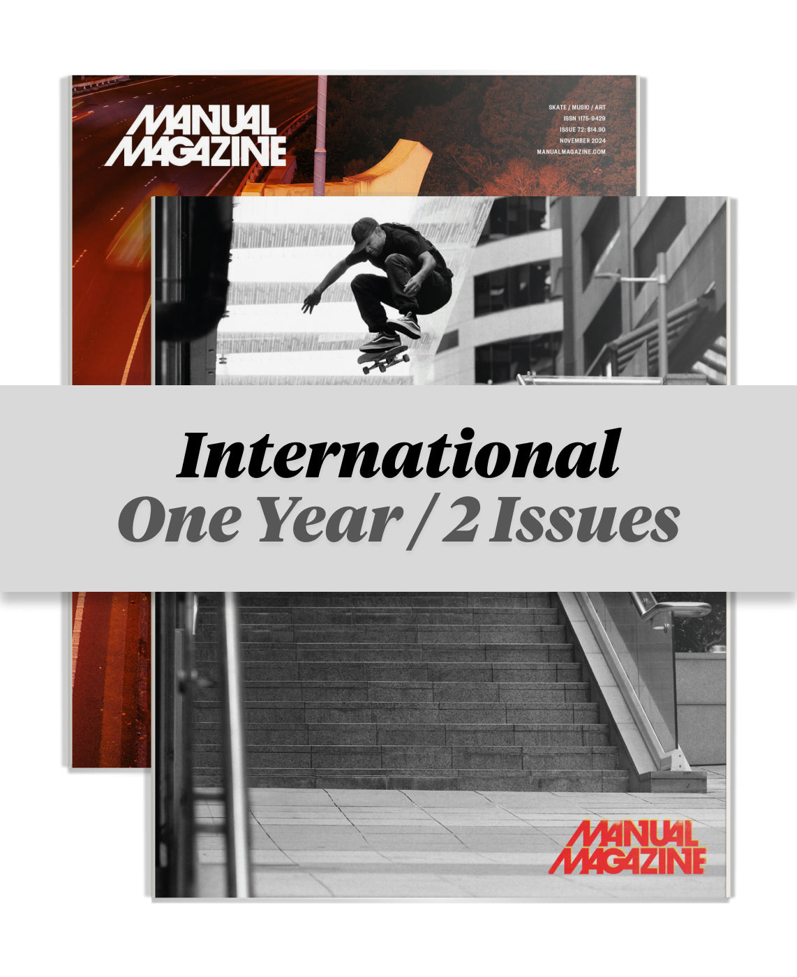 Manual Magazine Subscription | International 1 Year (2 Issues)