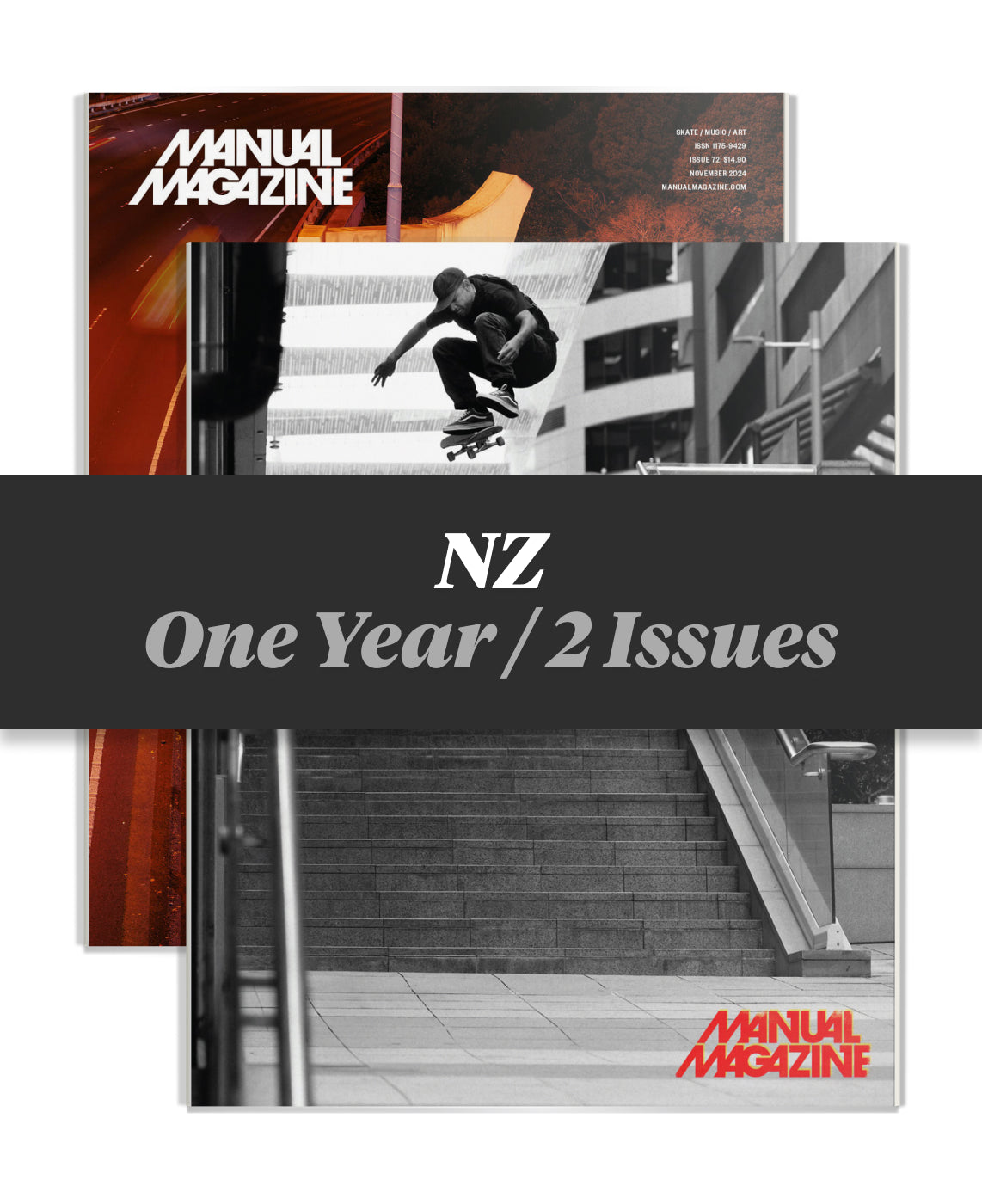 Manual Magazine Subscription | New Zealand 1 Year (2 Issues)